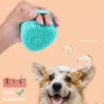 Cepillo De Baño De Silicona Para Mascotas